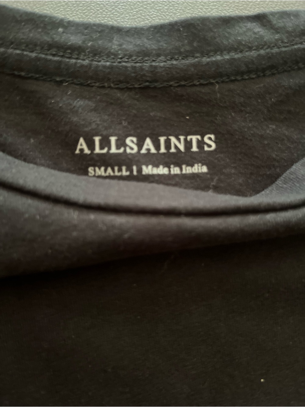 All Saints Black Long-Sleeve Crewneck - Picture 3 of 5